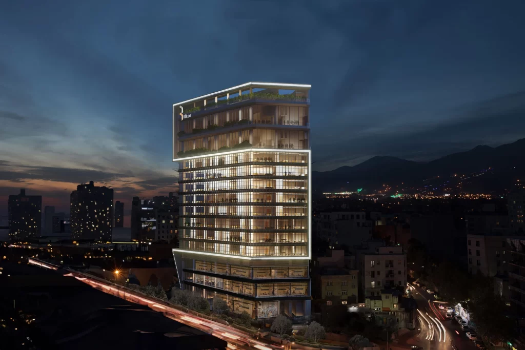 موقعیت مکانی و معماری ریبون تهران