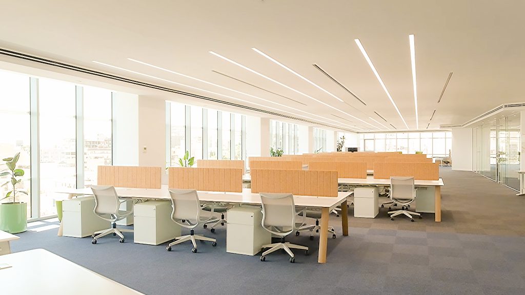 نفوذ ۹۵ درصدی نور در فضای داخلی ریبون تهران