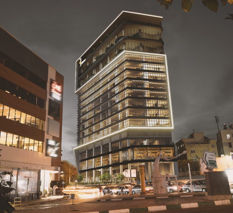 موقعیت مکانی و معماری ریبون تهران